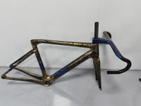 Pintura personalizada especial T800 Cable oculto de carbono Cuadro aerodinámico de bicicleta de carretera de carbono completo