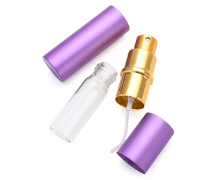 10ml di <span class=keywords><strong>vetro</strong></span> colorato portatile profumo Spray piatto <span class=keywords><strong>in</strong></span> alluminio elettrochimico coperchio bottiglia vuota Make up <span class=keywords><strong>acqua</strong></span> Spray - Product Image 5