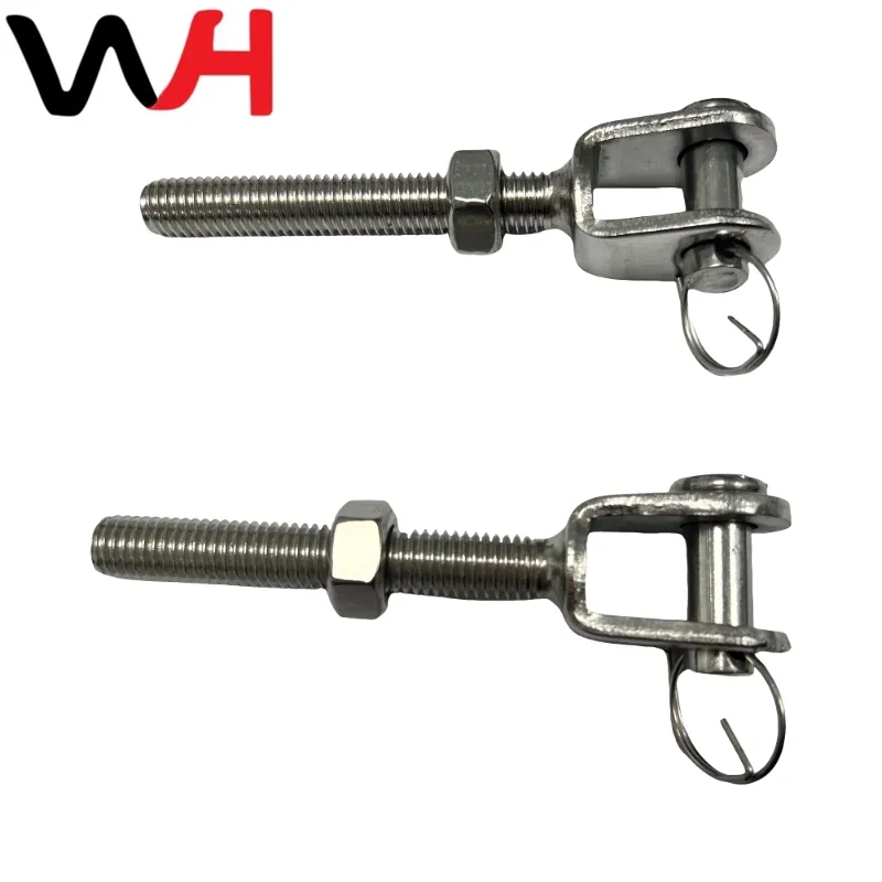 T316 Marine Grade Stainless Steel Cable Railing Kits For 1/8" Wire Rope Jaw Swage Stud Turnbuckle