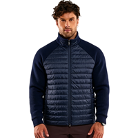 Veste d'hiver hybride de haute qualité, coupe-vent, personnalisée et professionnelle pour hommes