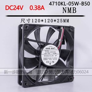 พัดลม NMB 120 มม. 24V DC รุ่น 4710KL-05W-B50 พัดลมระบายความร้อนอินเวอร์เตอร์แรงลมสูง - Product Image 5
