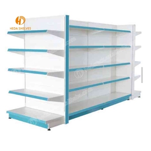 Doble lado pantalla supermercado estantes, Estantes/Guangzhou <span class=keywords><strong>HEDA</strong></span> productos comerciales - Product Image 3
