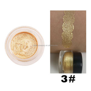 Ombretto Glitter Vegano Senza Marca, <span class=keywords><strong>Crema</strong></span> Illuminante Effetto Gelatina, Pigmento Cangiante, <span class=keywords><strong>Crema</strong></span> <span class=keywords><strong>Occhi</strong></span> Shimmer, Ombretto - Product Image 6