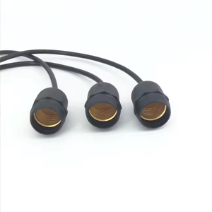 <span class=keywords><strong>Portalampada</strong></span> Impermeabile IP65 E26 E27 con Cavo Nero per Illuminazione Esterna - Product Image 5