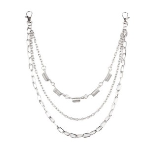 โซ่คาดเอวโลหะผสมสังกะสีหลายชั้นสไตล์พังก์ โซ่เดนิมสำหรับใส่ทุกวัน เครื่องประดับแฟชั่นฮิปฮอป - Product Image 5