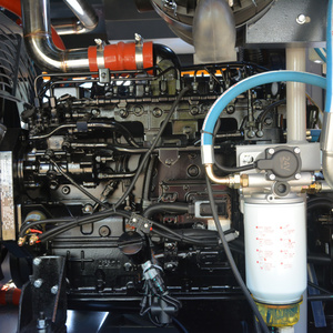 Compresseur d'air portable à vis, refroidi par eau, haute pression 18 bars 261 psi, 650 CFM, 18 m³/min, avec <span class=keywords><strong>moteur</strong></span> diesel pour le terrassement au Pérou - Product Image 5