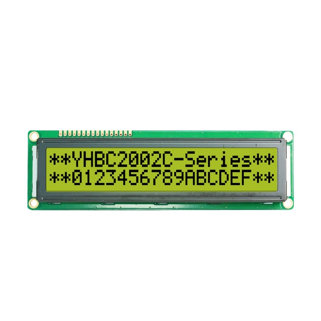 YH LCD2002 LCD Module 5V Blue Green Screen IIC/I2C Interface High Contrast Display for Industrial Use