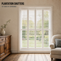 Volets de plantation OEM ODM : Vente en gros directe usine pour projets B2B mondiaux et solutions de couverture de fenêtres commerciales