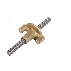 Adjustable 10/16/20mm Steel Formwork tie rod with wing nut