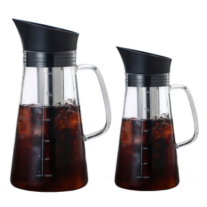 Bán Buôn 1200Ml 1500Ml Cold Brew Coffee Maker Với Thép Không Gỉ Nhỏ Giọt Lọc Cà Phê Nhỏ Giọt Pot Glass <span class=keywords><strong>Pitcher</strong></span> - Product Image 2