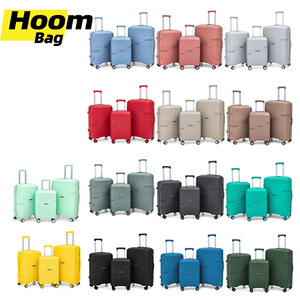 Ensemble <span class=keywords><strong>de</strong></span> <span class=keywords><strong>valises</strong></span> <span class=keywords><strong>rigides</strong></span> légères et imperméables <span class=keywords><strong>de</strong></span> haute qualité en trois pièces avec poignées souples, logo personnalisé, 4 roues verrouillables, matériau PP - Product Image 1