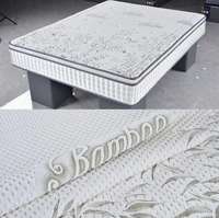 Tissu tricoté en polyester 100% personnalisé en bambou biologique naturel Everen pour matelas