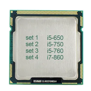 lntel Core i5-650 i5-750 i5-760 i7-860 CPU LGA 1156 4M/8M Cache Quad-Core Desktop CPU