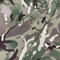Multi Camo Pattern Camouflage Fabric Ripstop TC 50/50 Uniform Fabric Workwear Fabric Wholesale Professional Men and Women