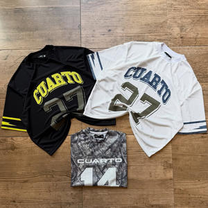 T-shirts de sport pour hommes en gros personnalisés de haute qualité 100% coton surdimensionnés à manches courtes imprimés - Product Image 5