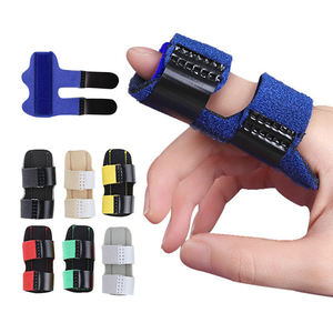 Attelle orthopédique médicale correctrice pour doigt, avec bande en aluminium pour maintien fixe, protection sportive pour doigt - Product Image 1