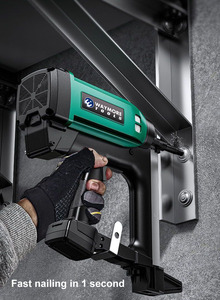 Pistolet à clous sans fil de qualité industrielle, moteur sans balais, batterie 2.0 Ah, pour la construction en acier et le clouage du béton - Product Image 5