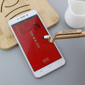Support de téléphone multifonctionnel pour écran tactile, stylo à bille 3 en 1 avec stylet personnalisé pour téléphone, vente en gros, promotion - Product Image 6