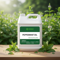 Fournisseur d'huiles essentielles Huile essentielle de menthe poivrée biologique pour la peau, les cheveux - 100% pure huile naturelle d'extrait de feuilles de menthe poivrée