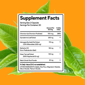 Capsules de perte de poids haute puissance pour femmes avec extrait de feuille de thé vert et berbérine HCI : Accélère la combustion des graisses – Produit de santé - Product Image 2