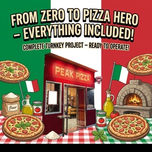 Sin Necesidad de Experiencia: Paquete Completo Llave en Mano para <span class=keywords><strong>Restaurante</strong></span> de <span class=keywords><strong>Pizza</strong></span> Halal/<span class=keywords><strong>Vegana</strong></span> con Recetas y Capacitación - Product Image 5