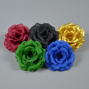 Roses artificielles en soie Dongchen Arts Crafts 8 cm, décorations de mariage, boules de fleurs pour plafond, colonnes de fleurs, arches d'allée - Product Image 2