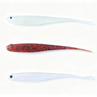 Leurre souple Bellance Source Factory Split-gut Fork-tailed Fish 125mm 8g en PVC imprimé pour la pêche en mer et en ruisseau