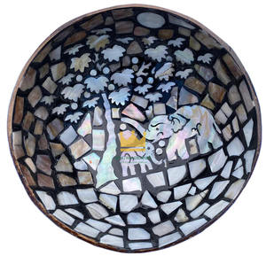 Juego de Cubiertos Ligeros de Alta Calidad, Ecológicos y Duraderos, Hechos con Cáscara de Coco, Diseño Clásico de Nácar para el Hogar - Product Image 4