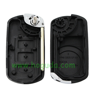 Cho <span class=keywords><strong>Land</strong></span> <span class=keywords><strong>Rover</strong></span> <span class=keywords><strong>3</strong></span> nút lật từ xa <span class=keywords><strong>Key</strong></span> trống với hu101 Blade với logo - Product Image 3