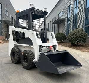 Mini-chargeuse sur pneus neuve, chargeuse sur pneus compacte, petite chargeuse avec divers accessoires pour travaux de construction intensifs - Product Image 6