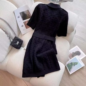 Falda Midi <span class=keywords><strong>de</strong></span> Punto para <span class=keywords><strong>Mujer</strong></span>, Elegante, Entallada, Natural, Sólida, Antiestática, Ideal para el Trabajo Urbano y Desplazamientos Diarios - Product Image 3