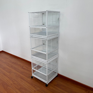 Gabbia per Uccelli di Piccole e Medie Dimensioni con Ruote Fissabili, Facile da Pulire, Vendita all'Ingrosso - Product Image 1