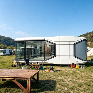 Casa Contenedor Modular Portátil Tipo <span class=keywords><strong>Cabaña</strong></span> Apple para Exteriores con Aislamiento Acústico de Alto Rendimiento - Product Image 2