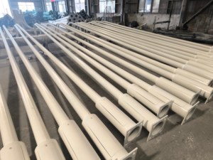 Nhà Sản Xuất Thiên Trang Thiết Kế Miễn Phí 4M 5M 6M 8M 9M 12M Thép Mạ Kẽm Đường Đèn Cực Bài Ngoài Trời Ánh Sáng Đường Phố Cực - Product Image 3