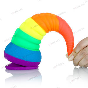 Monster Dildo Lesbian Enormes juguetes anales Ventosa Producto sexual para adultos Pulpo Tentáculo Pene artificial Dildo Juguete sexual para mujeres - Product Image 4