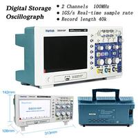 Oscilloscope de stockage numérique Dso5102p de haute qualité 100mhz Oscilloscope Usb à 2 canaux