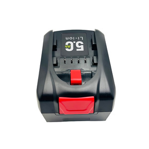 Batterie d'outil 18V 5Ah 18650 5S2P, batterie au lithium, pack de batteries pour perceuse <span class=keywords><strong>sans</strong></span> <span class=keywords><strong>fil</strong></span> <span class=keywords><strong>Bosch</strong></span> série PSB18 - Product Image 1