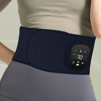 Phenitech Beheizter Unterer Rücken-Massagegürtel Kabelloser Rücken-Vibrationsmassagegürtel mit Luftkompression