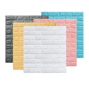 Panel de pared 3d para decoración del hogar, caja de papel tapiz impermeable con sonido para decoración del hogar, estilo artístico, envío gratis