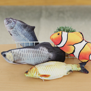 Hierba gatera eléctrica con Usb para gatos, juguete interactivo de simulación de peces y gatos - Product Image 5
