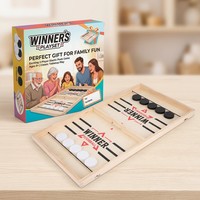 Jeu de fléchettes rapide à haute résilience, jeu de société de combat en bois pour le bureau, pour un jeu compétitif et un plaisir familial