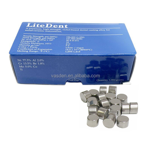 LiteDent porcellanato dentale metallo ceramico 1000g Nicr nichel cromo con lega di berillio - Product Image 2
