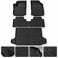 Tapis de sol 3D en TPE pour voiture, bord surélevé, imperméables, sur mesure, doublures automobiles, fourniture d'usine OEM pour Chevrolet Equinox 2018+