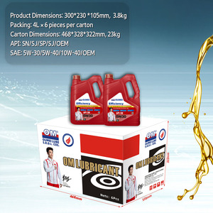 OM SN 20 w50 4L olio <span class=keywords><strong>motore</strong></span> <span class=keywords><strong>auto</strong></span> API ha certificato il <span class=keywords><strong>lubrificante</strong></span> per motori a benzina - Product Image 4