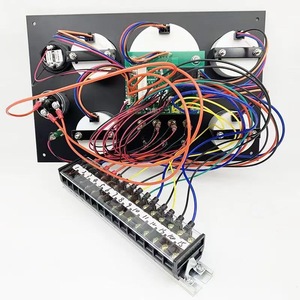 Evrensel 12V/ 24V deniz motoru enstrüman göstergeleri paneli, uyumlu tüm gemiler Dashboard