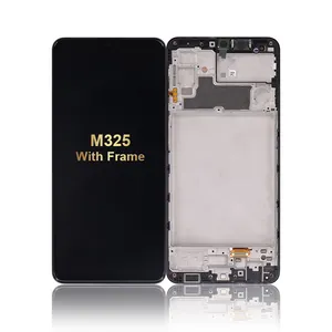Модернизированный завод, сменный дисплей мобильного телефона для Samsung M52 5G M127 M022 A125 A022 M325 Note 10 Lite Note 10p с рамкой