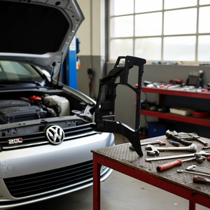 Supporto Guida Fascia L per Golf 09-13, Kit Carrozzeria in Plastica con Finitura Opaca, Accessorio Esterno per Auto - Product Image 2