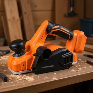 Raboteuse à bois sans fil portative, largeur de coupe de 3-1/4 pouces, profondeur réglable, 15000 tr/min, raboteuse électrique sans balais pour le travail du bois - Product Image 2