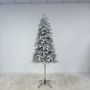 منتجات رائجة وصلت حديثًا ، شجرة عيد الميلاد المتدفقون على الثلج بطول 7 أقدام لتزيين عيد الميلاد - Product Image 3