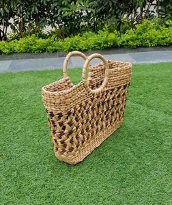 Bolsos Unisex de Jacinto de Agua Ecológicos de Diseño de Lujo, Estilo Nuevo, con Flores y Cierre de Cremallera, de Vietnam, Venta al Por Mayor - Product Image 3